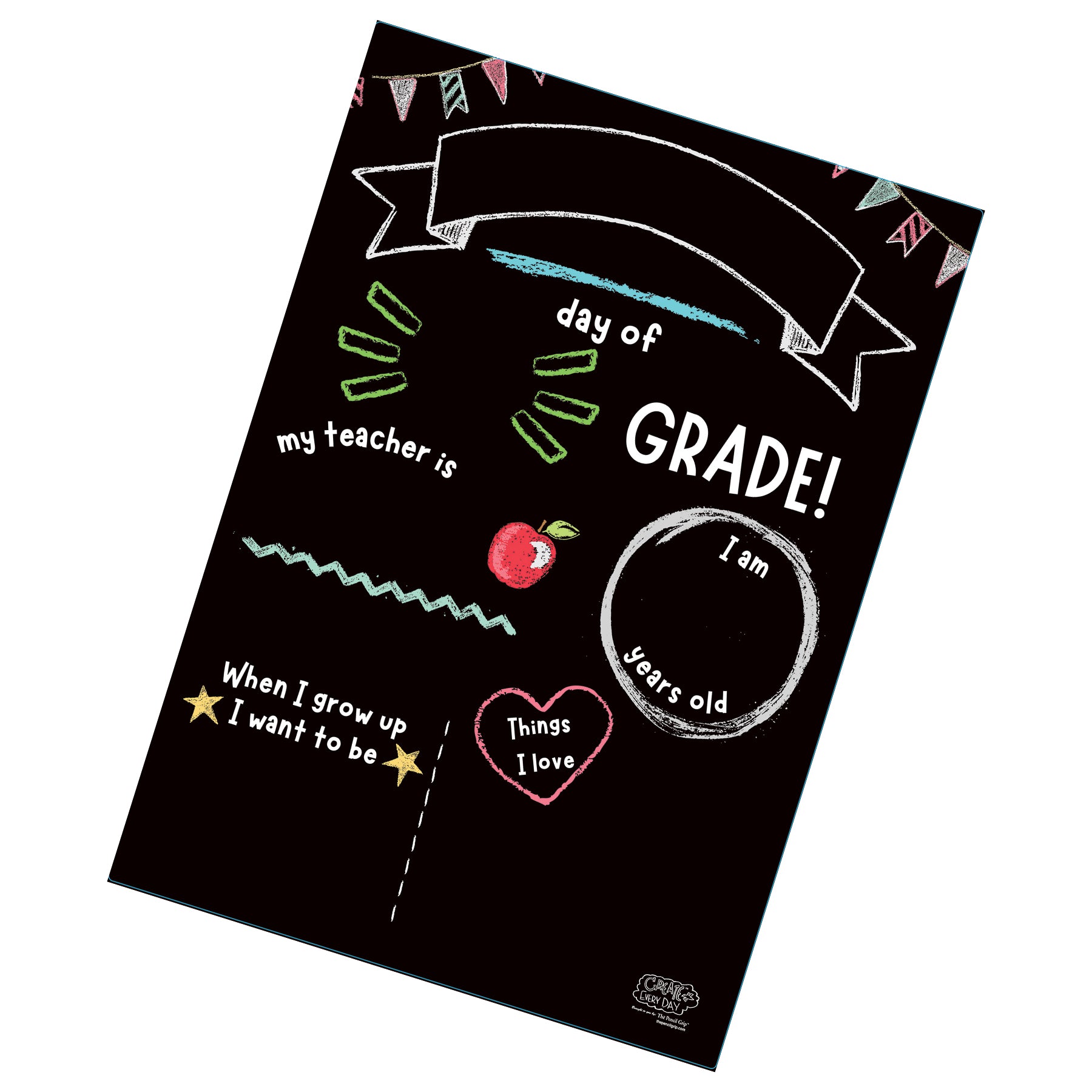 Activity Playmat - School Milestones, Pack of 6