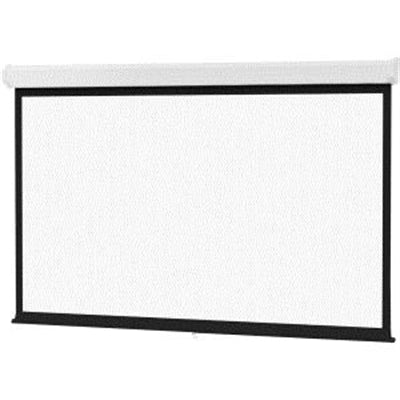 Da-Lite Model C Projection Screen with CSR - Wall/Ceiling Manual Screen - Matte White - 113in Screen - TAA Compliant