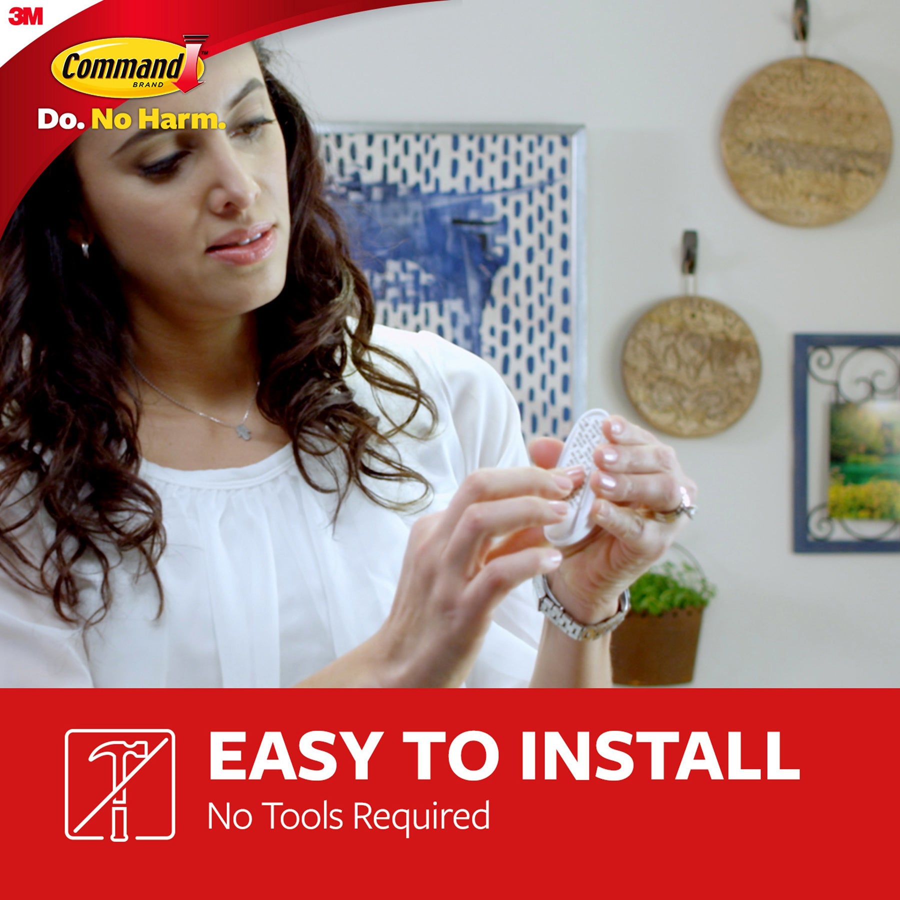 Command™ Medium Utility Hooks Multi-Pack, 6 Count