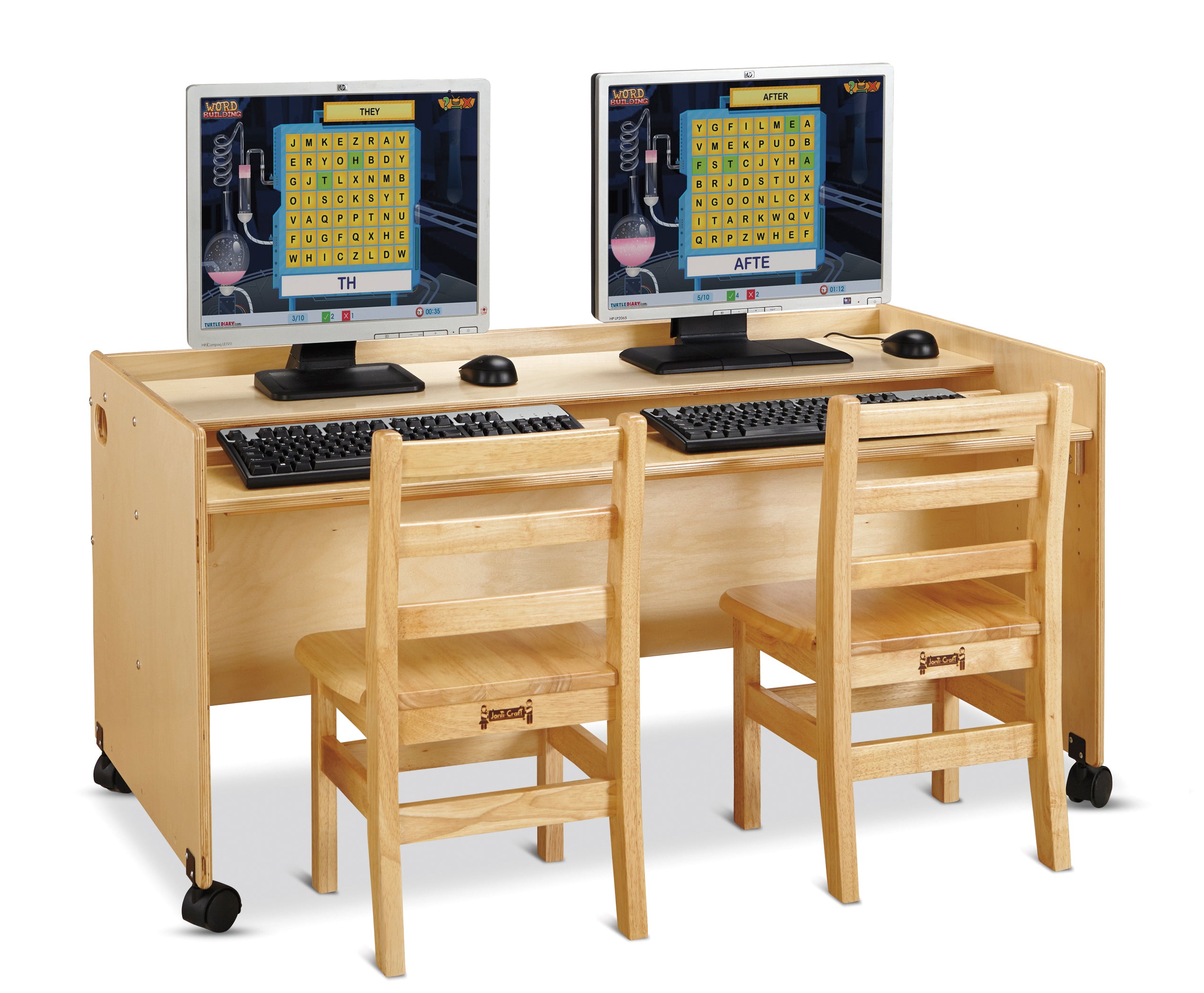 Jonti-Craft® Enterprise Single Computer Desk