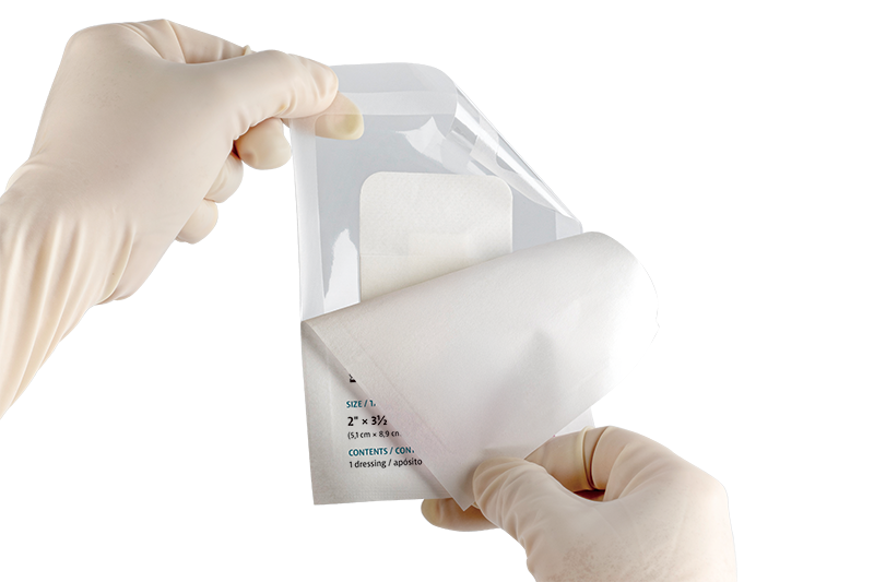 Island Dressing Sterile (Individually Bagged), 2" x 3.5" - 50 pcs per Box/6 Boxes per Case