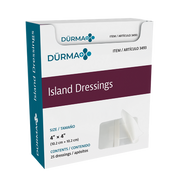 Island Dressing Sterile, 4" x 4" - 25 pcs per Box/6 Boxes per Case