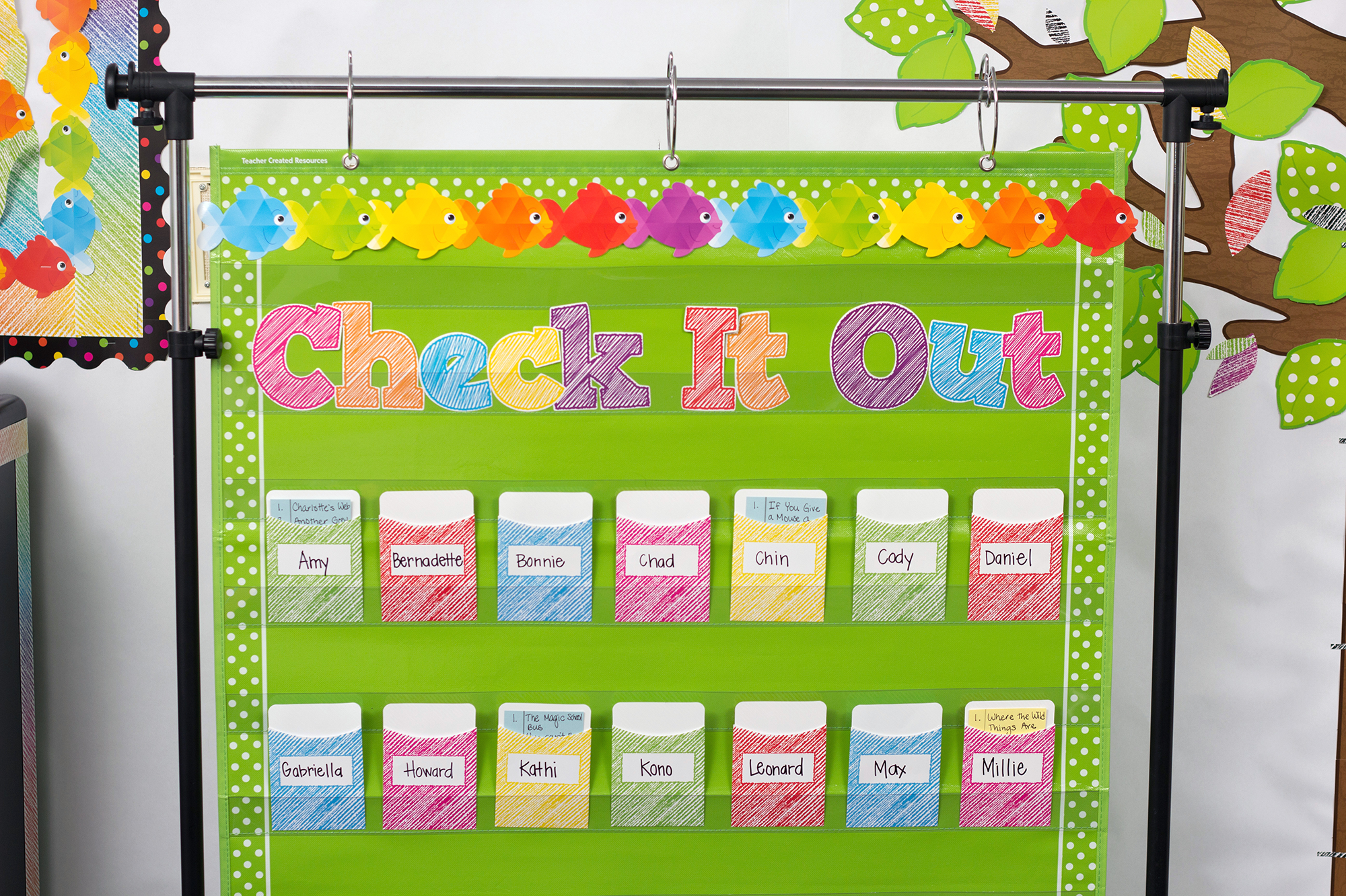 Colorful Fish Die-Cut Border Trim