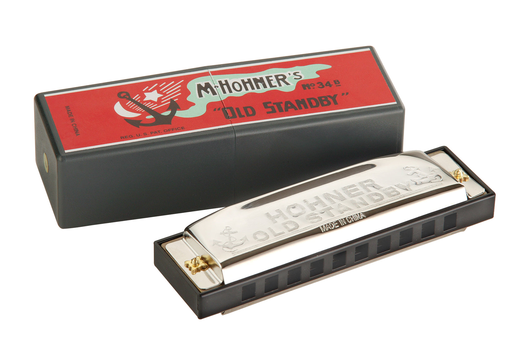 Hohner 34BBXG Old Standby. Key of G