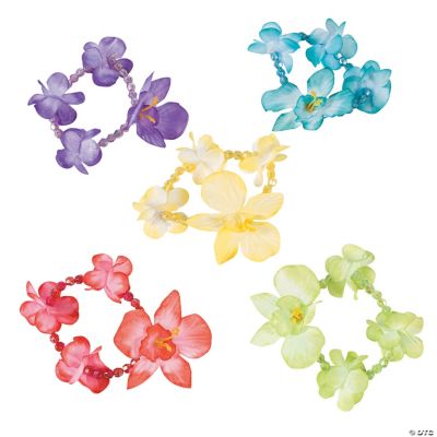 Beaded Lei Anklet - 12 Pieces