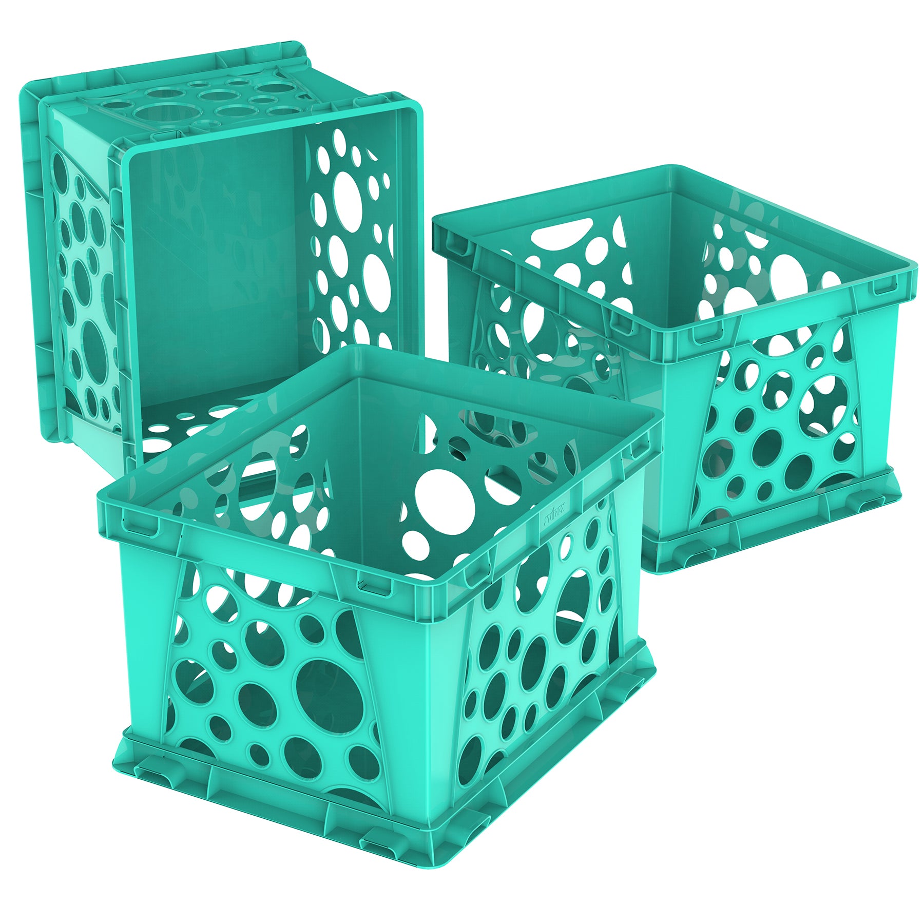 Large File Crate, Teal