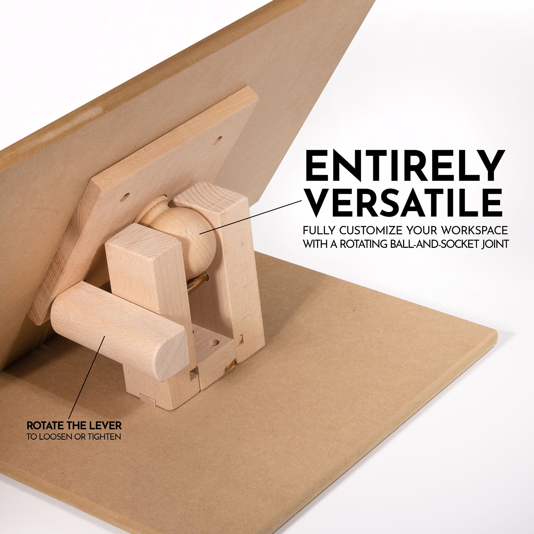 Artsphere Table Easel, Wood, Without Bag, 1 Count