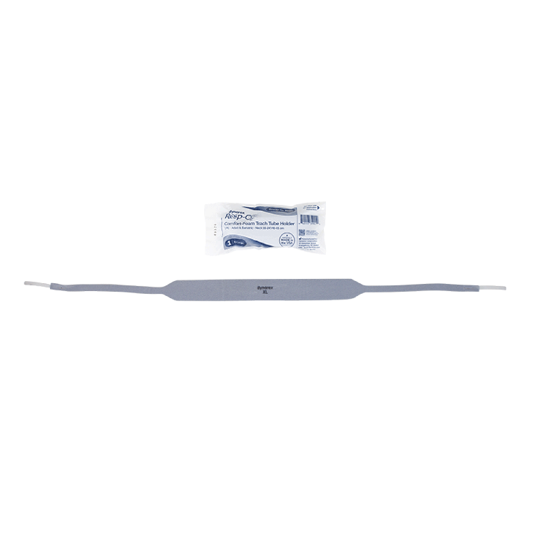 Comfort-Foam Trach Tube Holder, 1-Piece, X-Large/Adult and Bariatric, 16"-24" Neck Size - 12 Pieces per Box, 5 Boxes per Case
