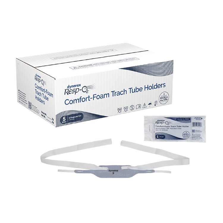 Comfort-Foam Trach Tube Holder - Anti Disconnect, 1 Piece, Small/Neonatal and Infant, 7"-9" Neck Size - 12 Pieces per Box, 5 Boxes per Case