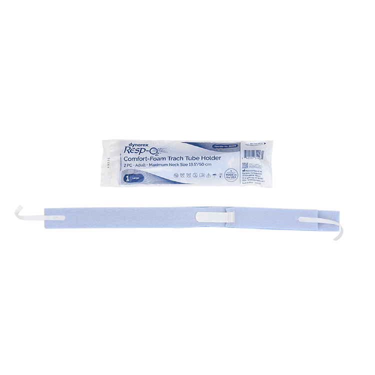 Comfort-Foam Trach Tube Holder, 2-Piece, Large/Adult, 19.5" Neck Size - 10 Pieces per Box, 5 Boxes per Case