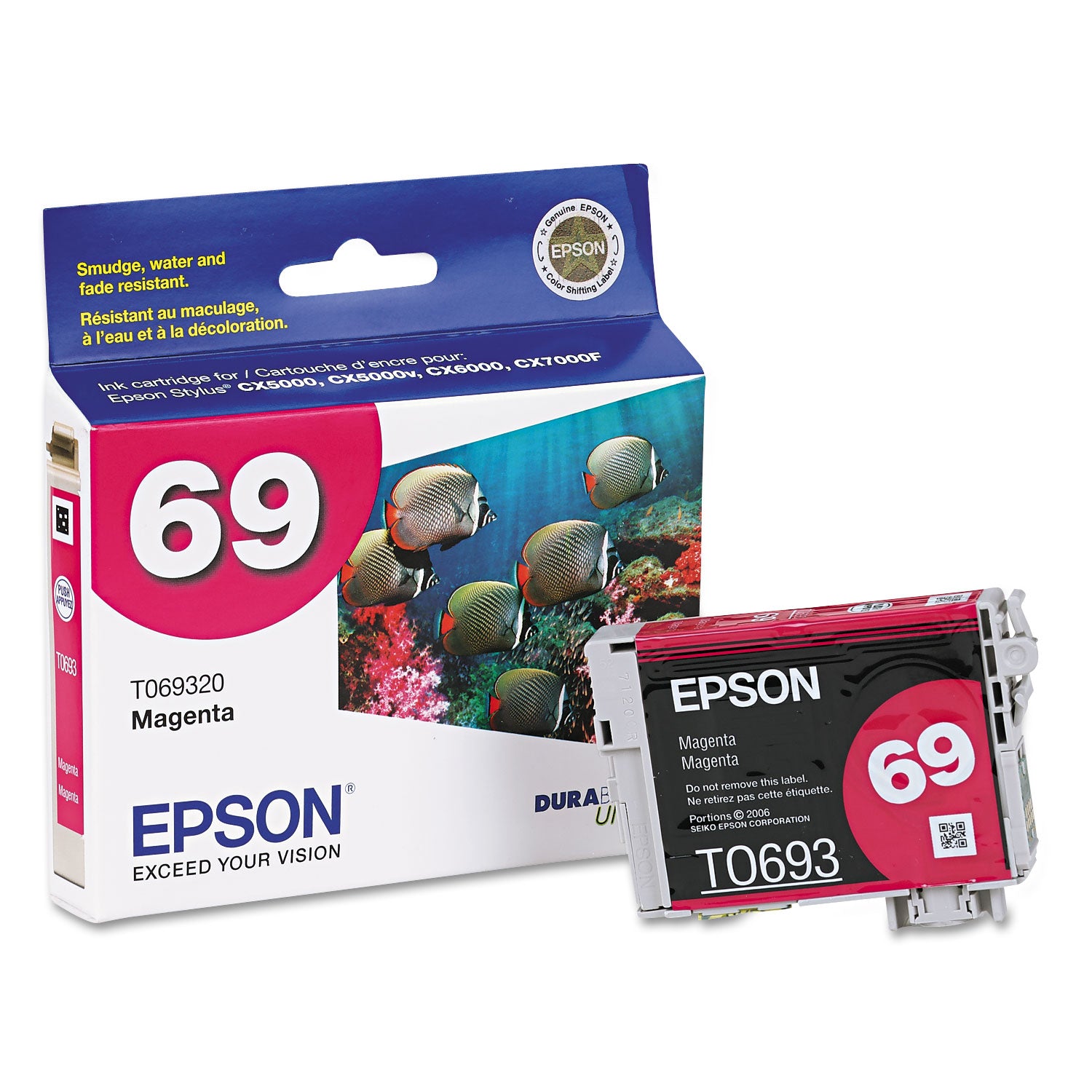 Epson DURABrite Original Inkjet Ink Cartridge - Magenta - 1 Each - 350 Pages