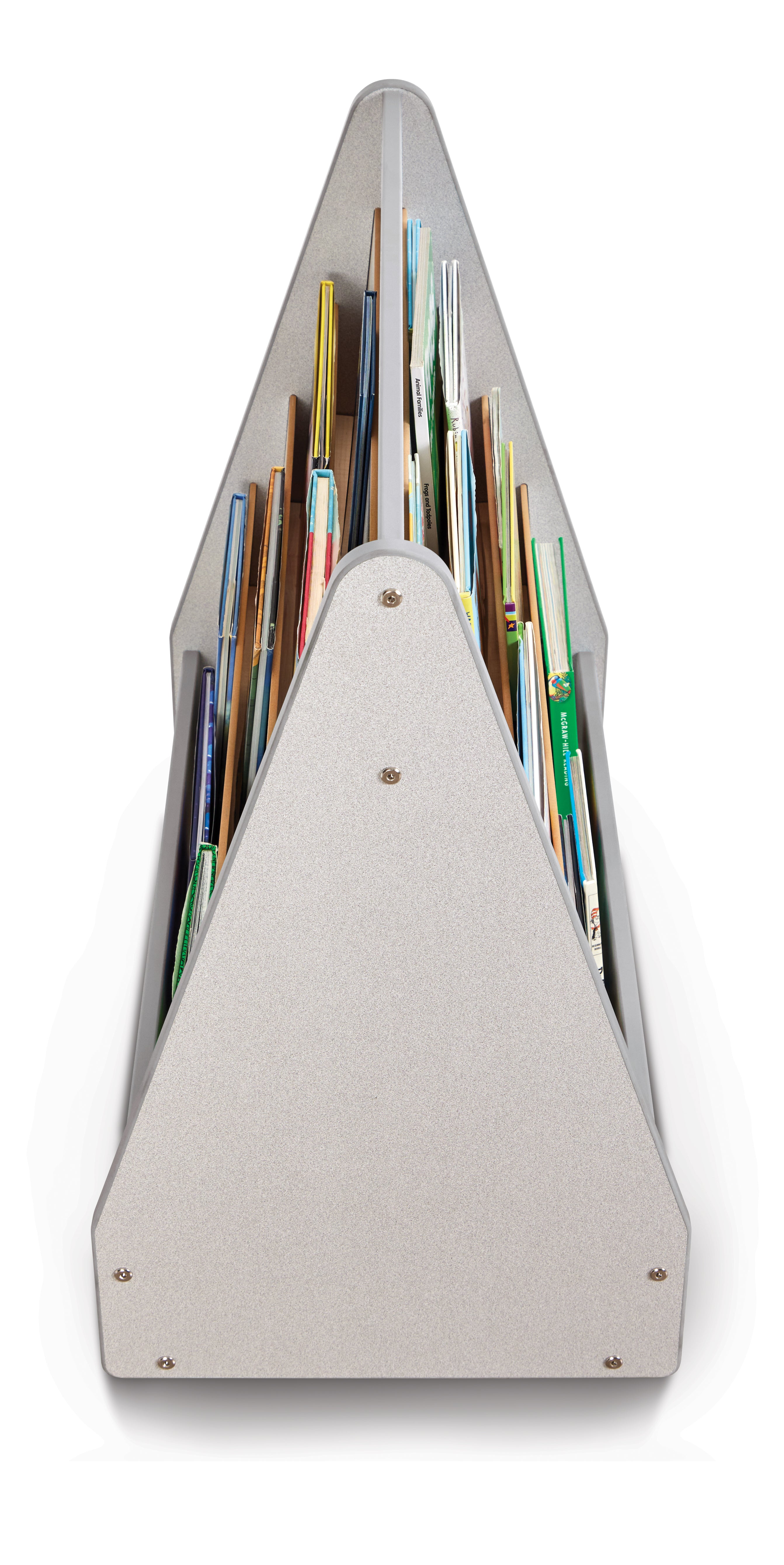 Rainbow Accents® Double Sided Pick-a-Book Stand - Mobile  - Gray