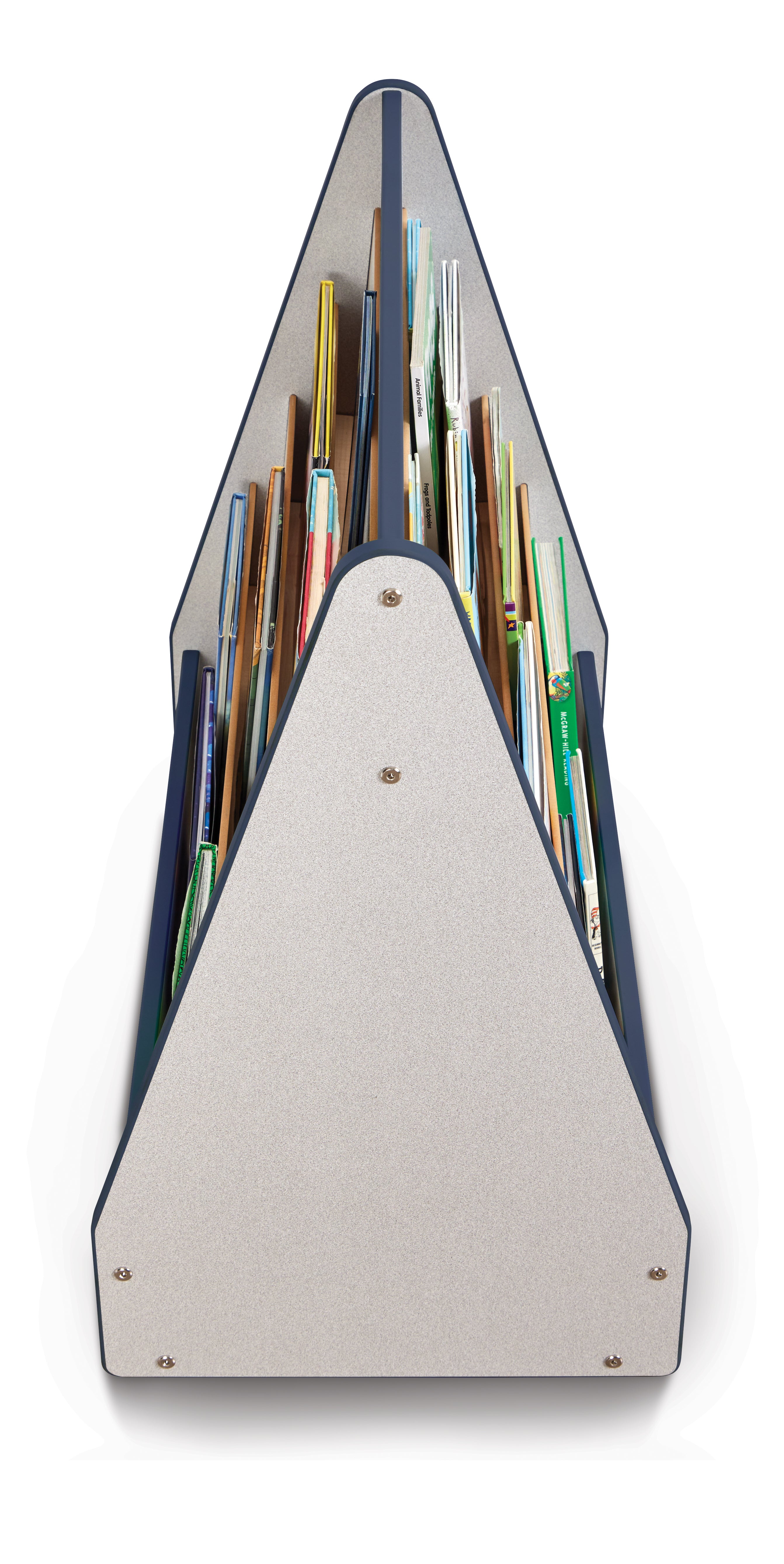Rainbow Accents® Double Sided Pick-a-Book Stand - Mobile - Navy