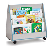 Rainbow Accents® Double Sided Pick-a-Book Stand - Mobile - Coastal Blue