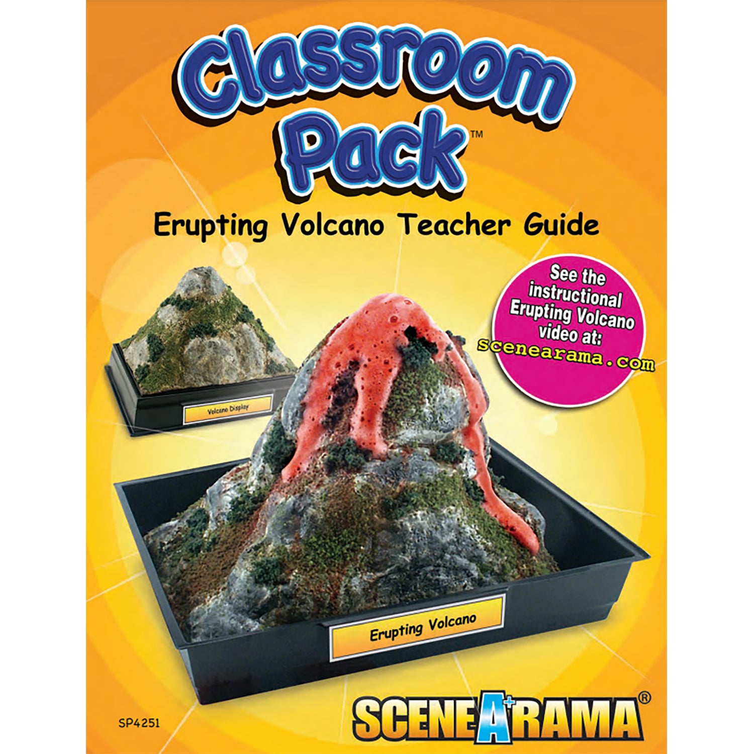 Scene-A-Rama® Erupting Volcano Classroom Pack™