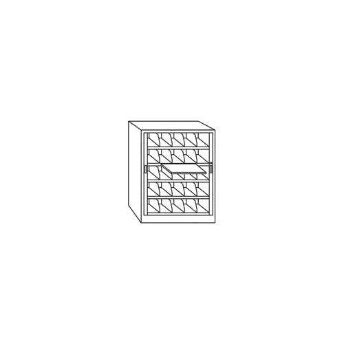 File Harbor, 5-Tier, Pull-Out Reference Shelf, 36" W x 62" H