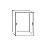 File Harbor, Empty Cabinet, 36" W x 62" H