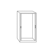 File Harbor, Empty Cabinet, 48" W x 83" H
