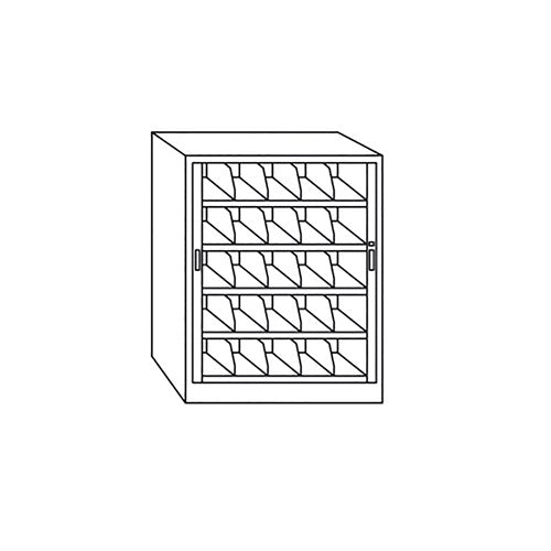 File Harbor, 5-Tier, 42" W x 62" H