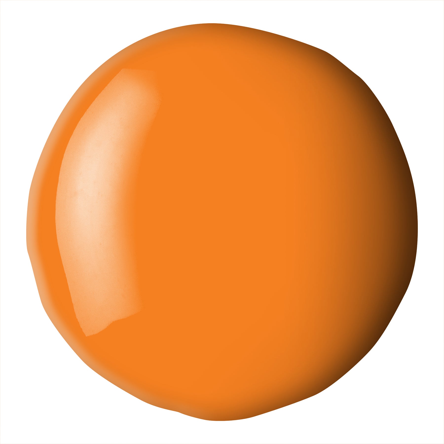 LQ BASICS Acrylic Fluid 118ml Bottle -  Cadmium Orange Hue