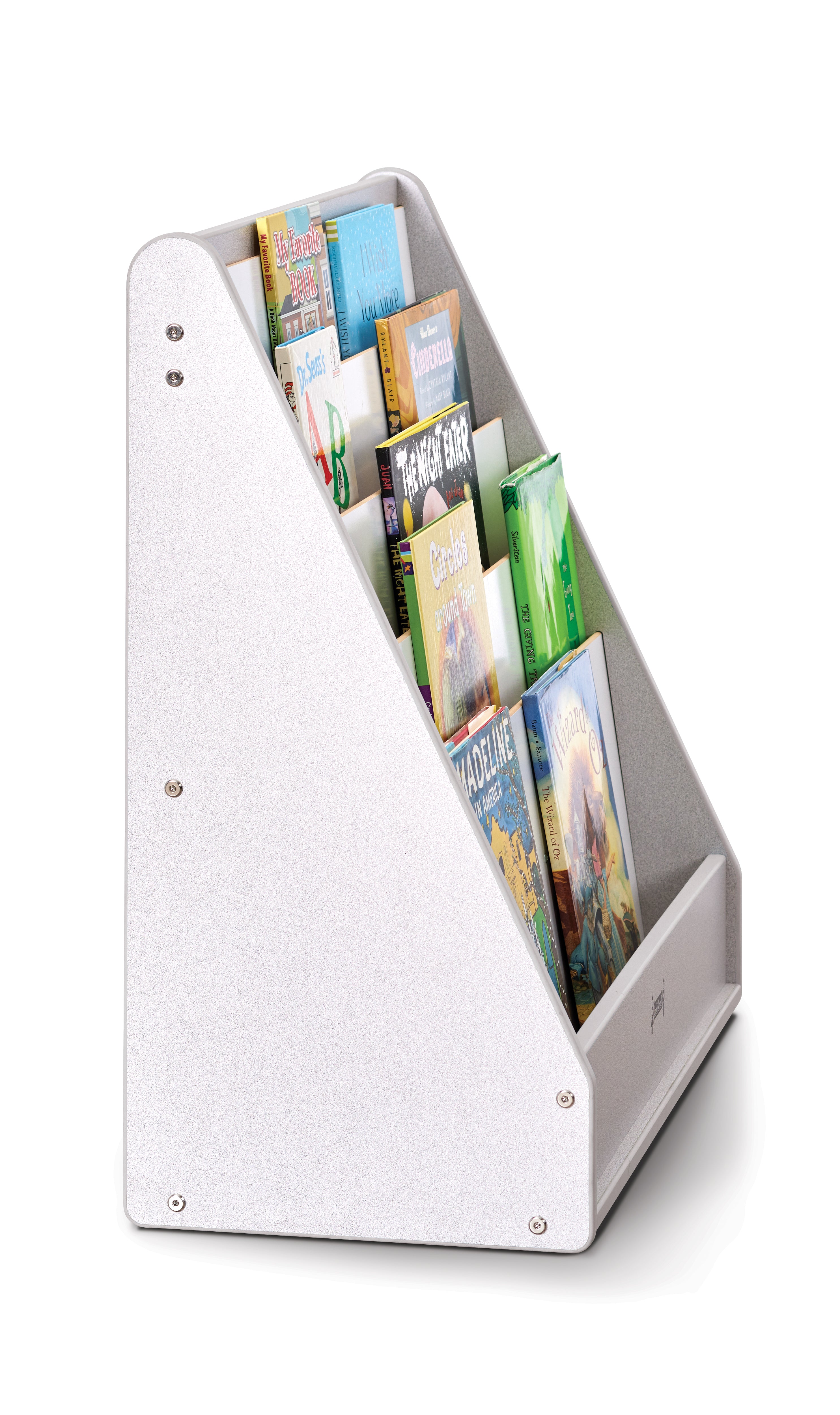 Rainbow Accents® Flushback Pick-a-Book Stand  - Gray