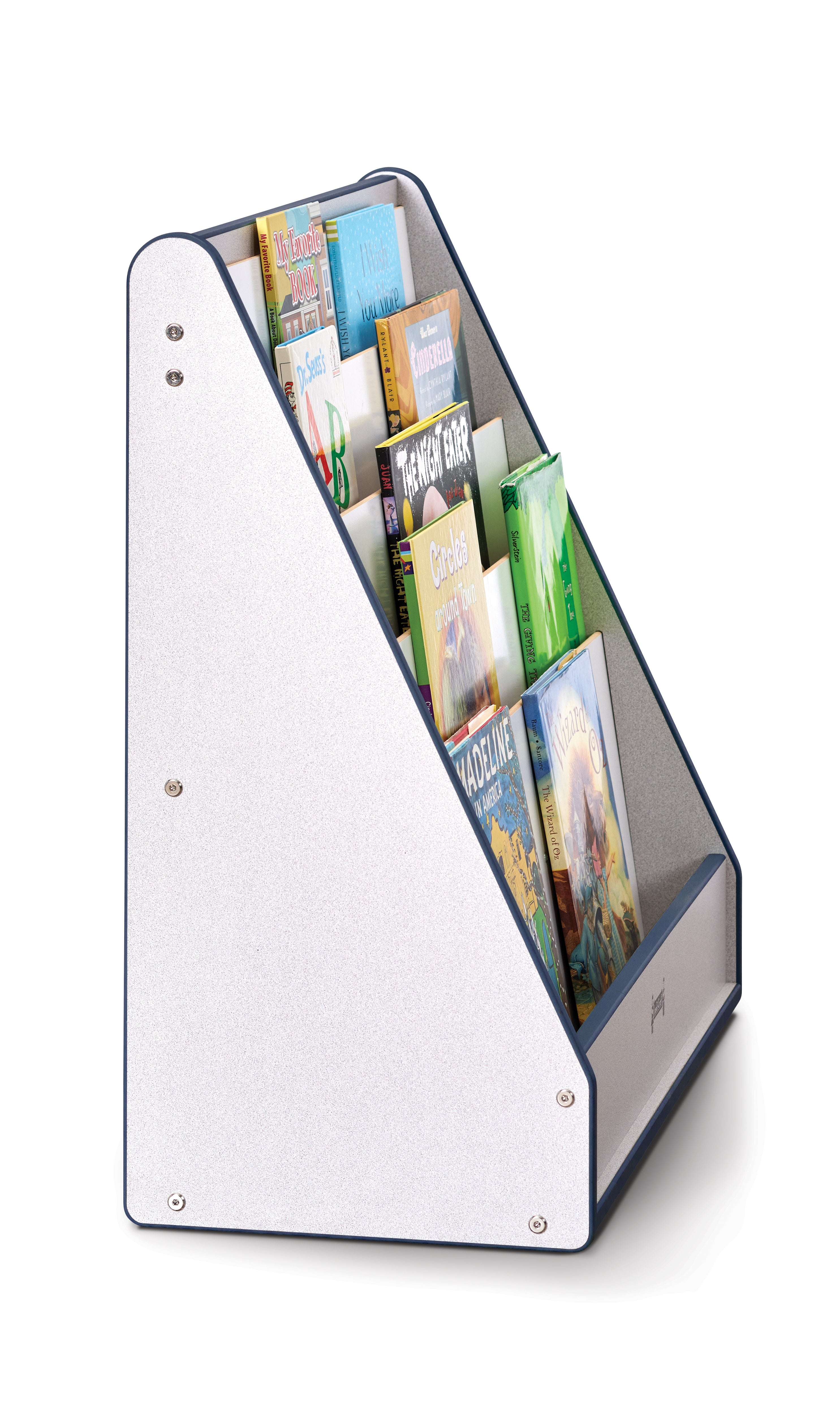 Rainbow Accents® Flushback Pick-a-Book Stand - Navy