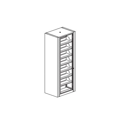 ARC Rotary™ - 8-Tier, Letter Adder, Complete - 31" W x 94" H