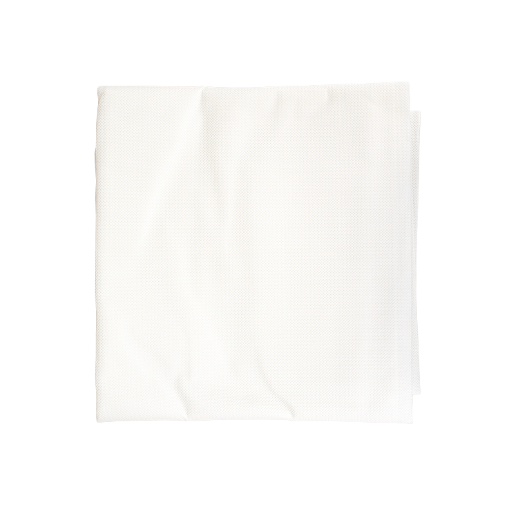 Heavy Duty Fitted Cot Sheet, 30" x 73", White - 50 pcs per Case