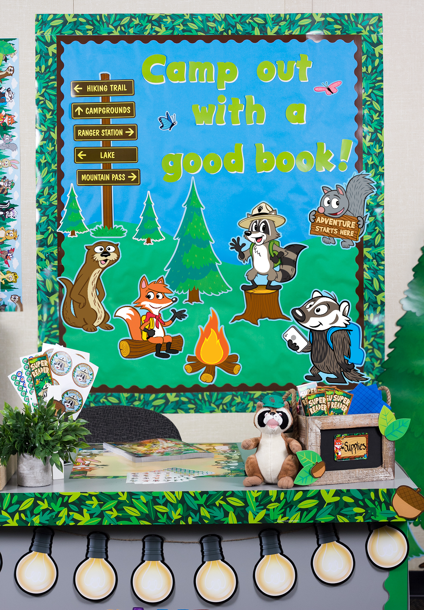 Ranger Rick® Welcome to Our Neck of the Woods Bulletin Board