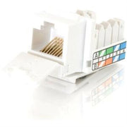 CAT5E Rj45 Keystone Jack White