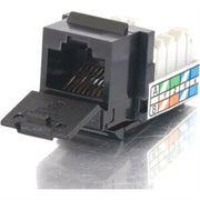 CAT5E 90 Keystone Jack Blk