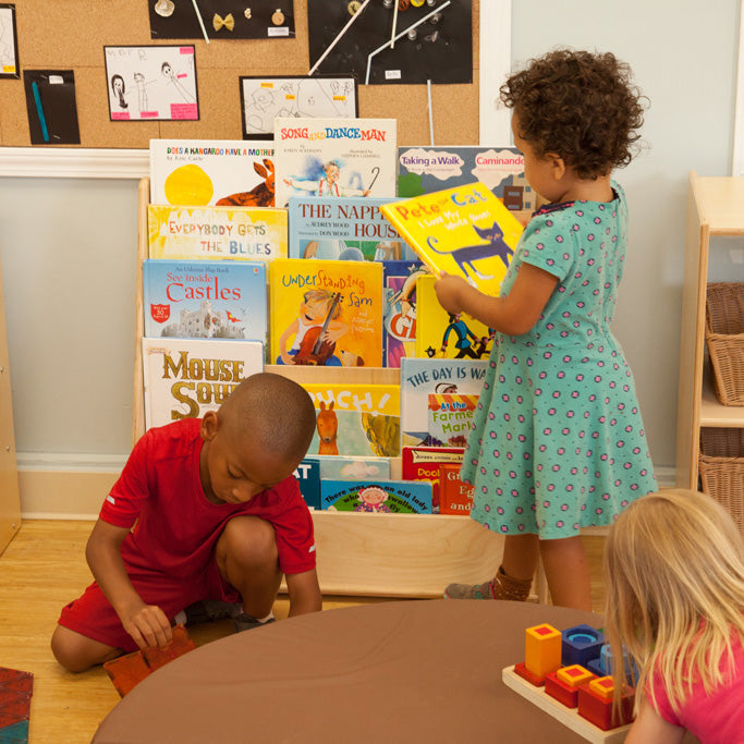 Book Storage & Display with Markerboard, without Trays