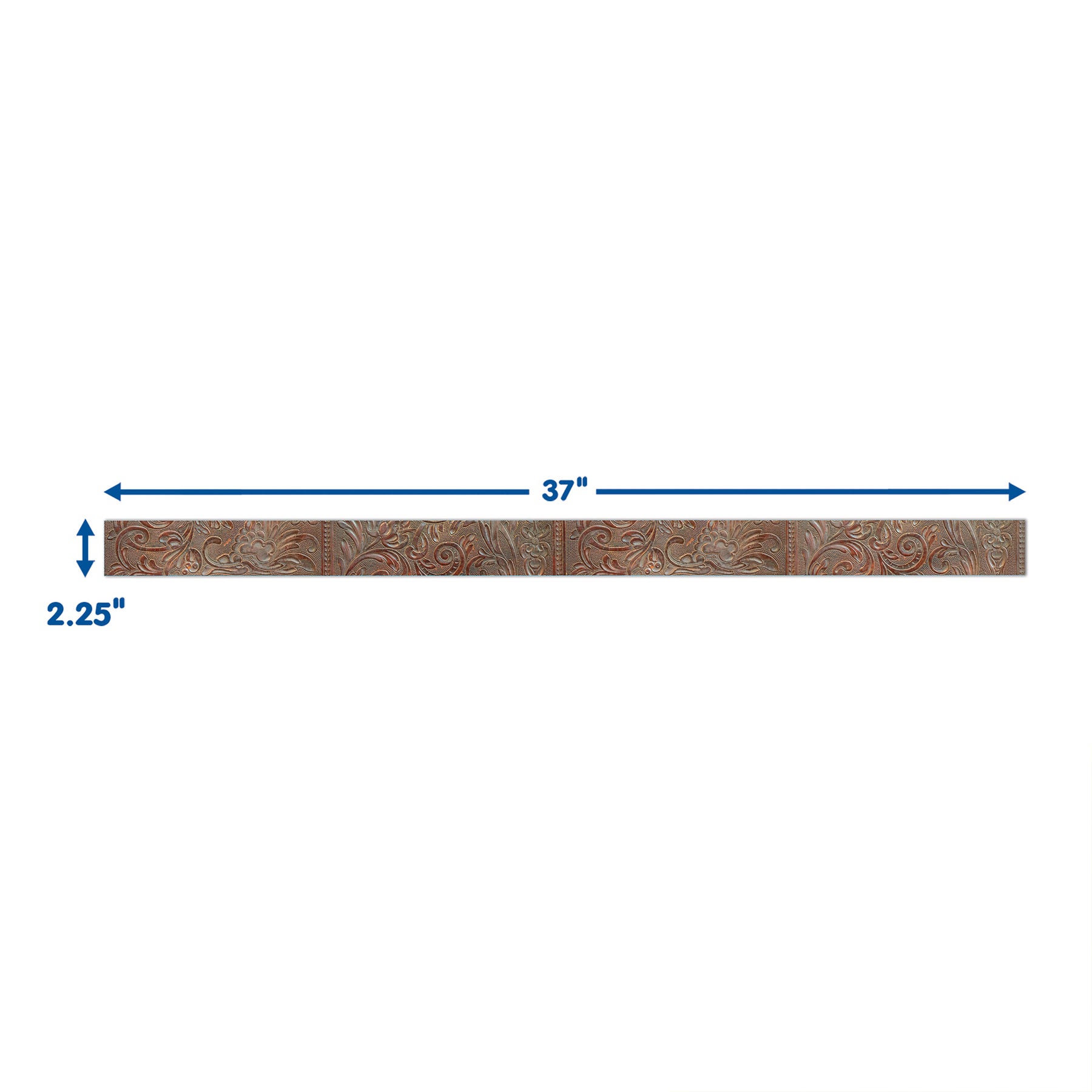 Western Leather Deco Trim, 37 Feet Per Pack, 6 Packs