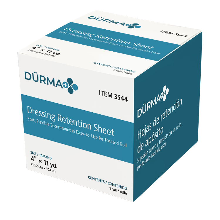 Dressing Retention Sheet - Latex Free, 4" x 11 yd - 5 boxes per Case