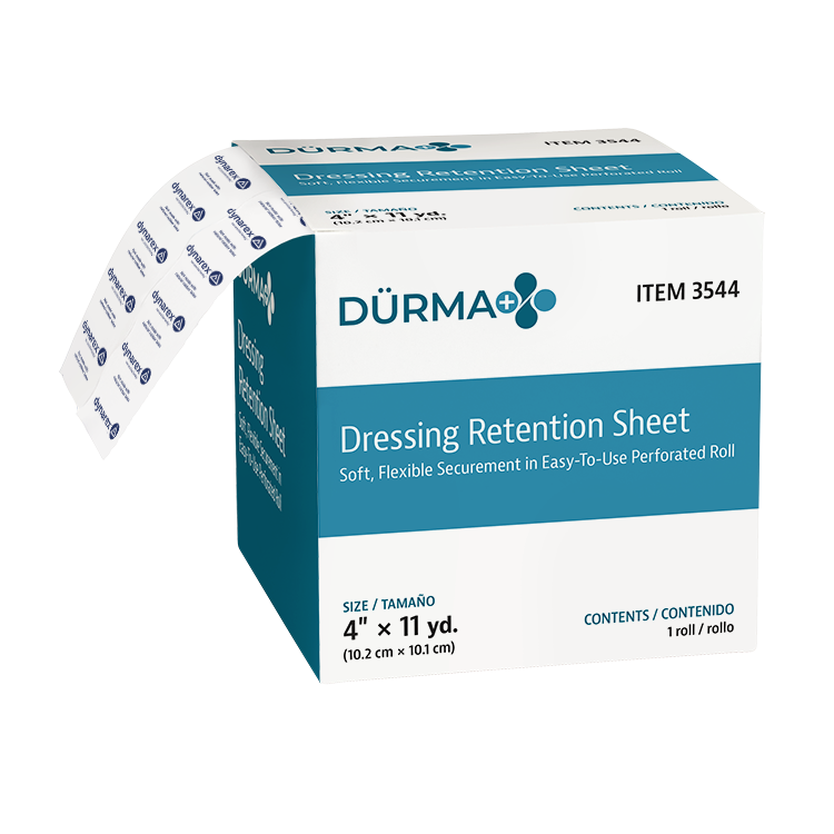 Dressing Retention Sheet - Latex Free, 4" x 11 yd - 5 boxes per Case