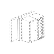 ARC Rotary™ - 6-Tier, Legal, Rotary Wall Closure Strips  - 30"W X  72" H
