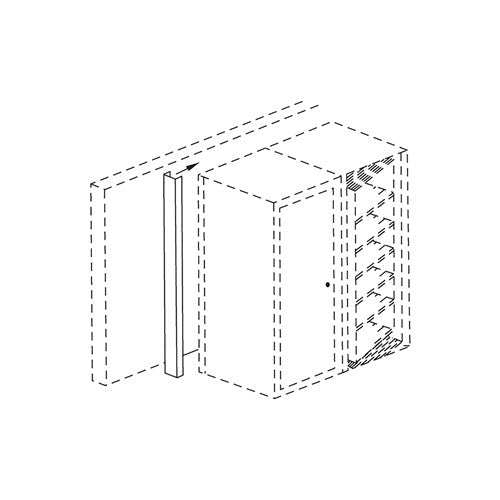 ARC Rotary™ - 8-Tier, Legal, Rotary Wall Closure Strips - 30"W X  93" H