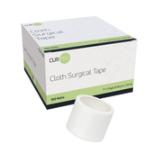 Cloth Surgical Tape, 1" x 1.5 yd - 100 pcs per Box/5 Boxes per Case