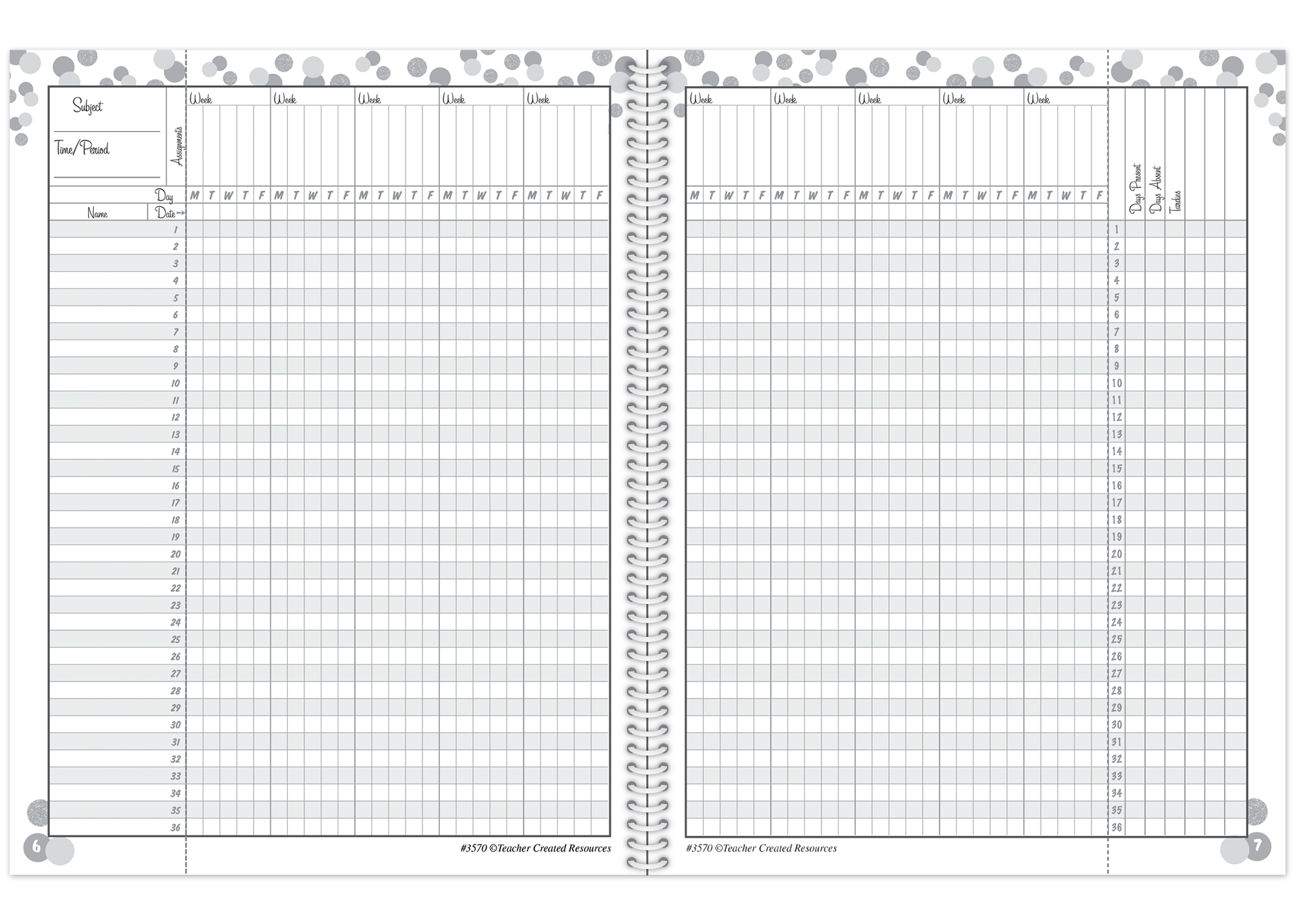 Confetti Record Book