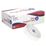 Clear Surgical Tape, 1/2"x 10 yd - 24 pcs per Box/12 Boxes per Case