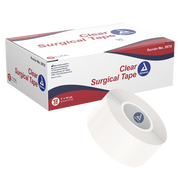 Clear Surgical Tape, 1" x 10 yd - 12 pcs per Box/12 Boxes per Case