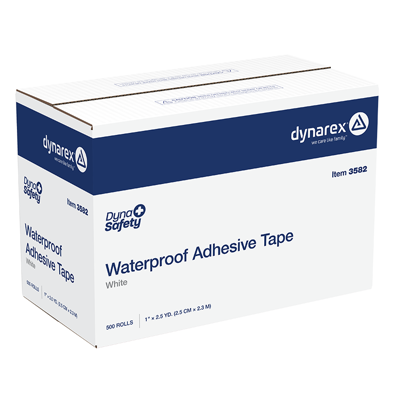 Waterproof Tape, 1" x 2.5yds - 500 Boxes per Case
