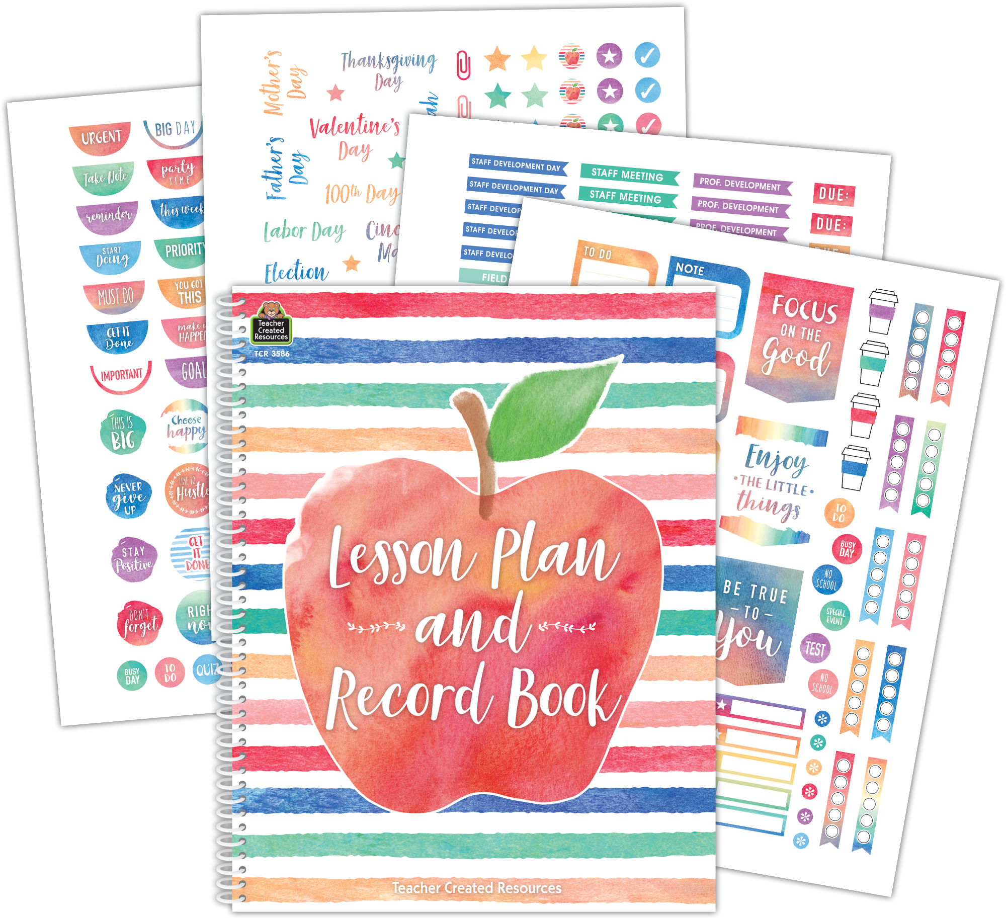 Watercolor Lesson Plan and Record Book