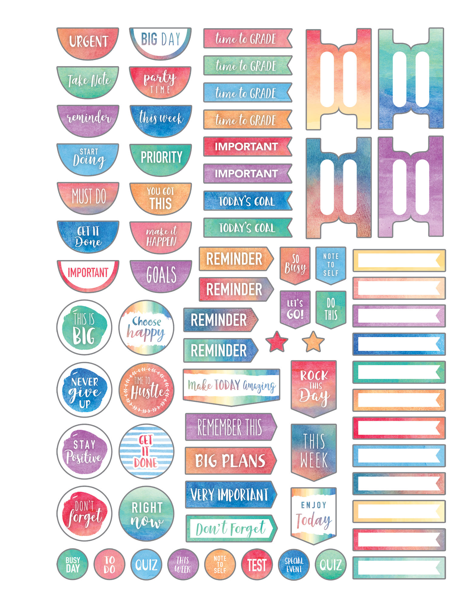 Watercolor Lesson Plan and Record Book