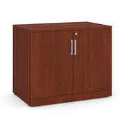 OfficeSource Laminate Storage Cabinet - Cherry