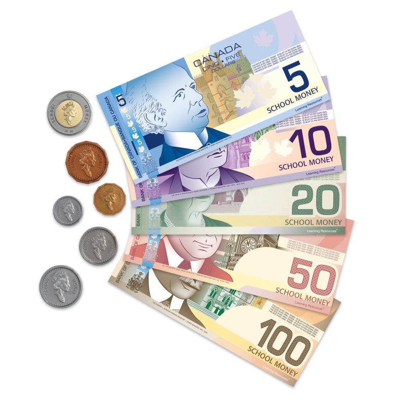 Canadian Currency X-Change™ Activity Set