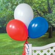 Red/White/Blue Balloon Assortment - 144 Pieces