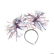 Patriotic Tinsel Head Boppers - 12 Pieces