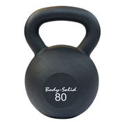 Cast Iron Powder Coated Black Kettle Bell 80Lb