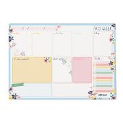 Weekly Planner Pad - Ditzy Floral - Pack 6